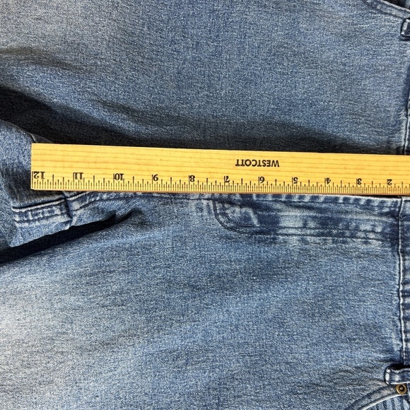 DG2 Rose Embroidered Jean Sz 22 WP - Picture 6 of 11